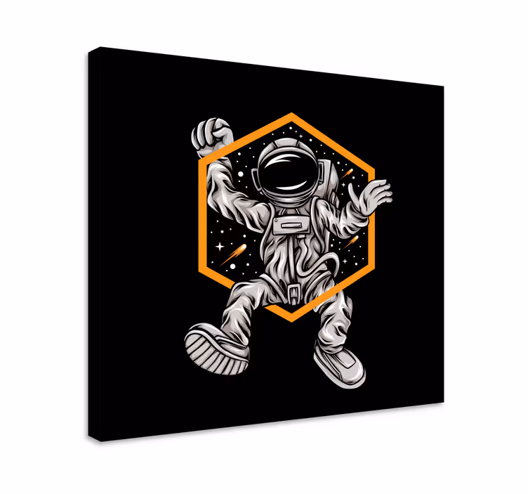 Tablou persoane levitația astronautului - TenStickers