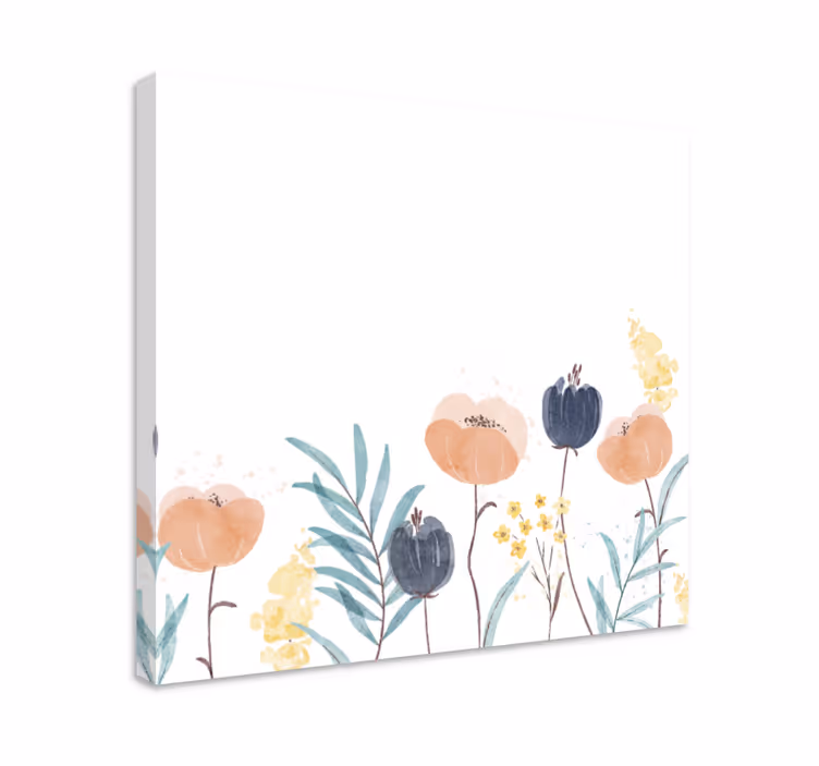 Tablou flori şi plante aranjament muguri florali - TenStickers