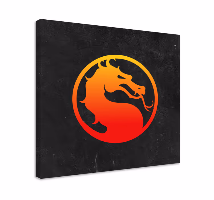 Tablou jocuri video dragonul mortal kombat - TenStickers