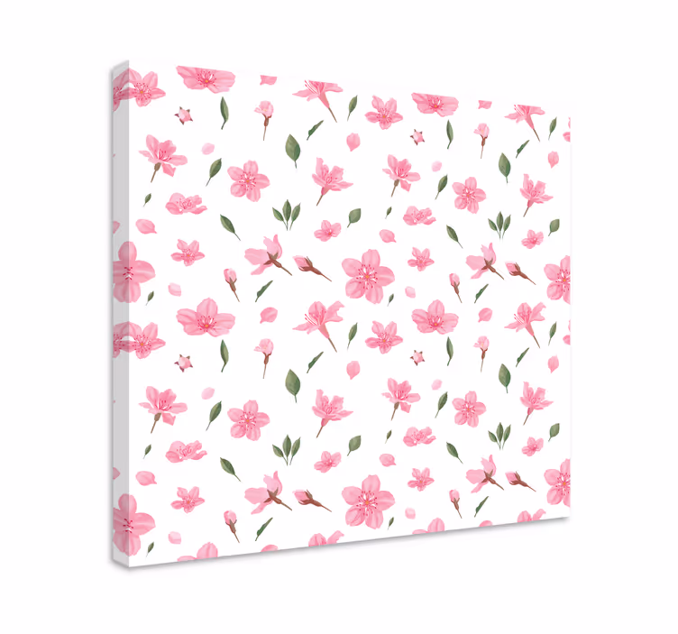 Tablou flori şi plante model floral înflorit - TenStickers