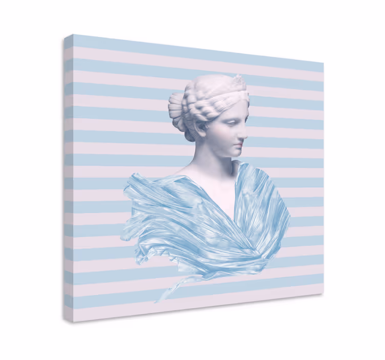 Tablou artă bust figurativ clasic - TenStickers