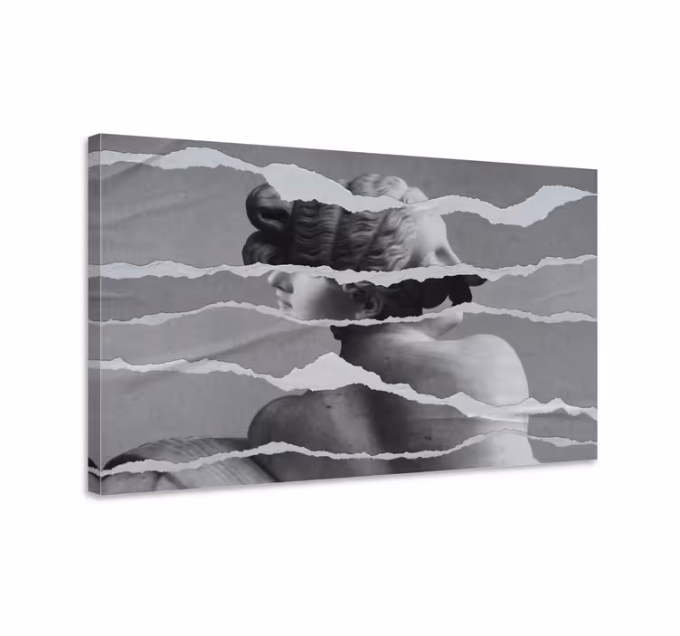 Tablou artă sculptură din hârtie ruptă - TenStickers