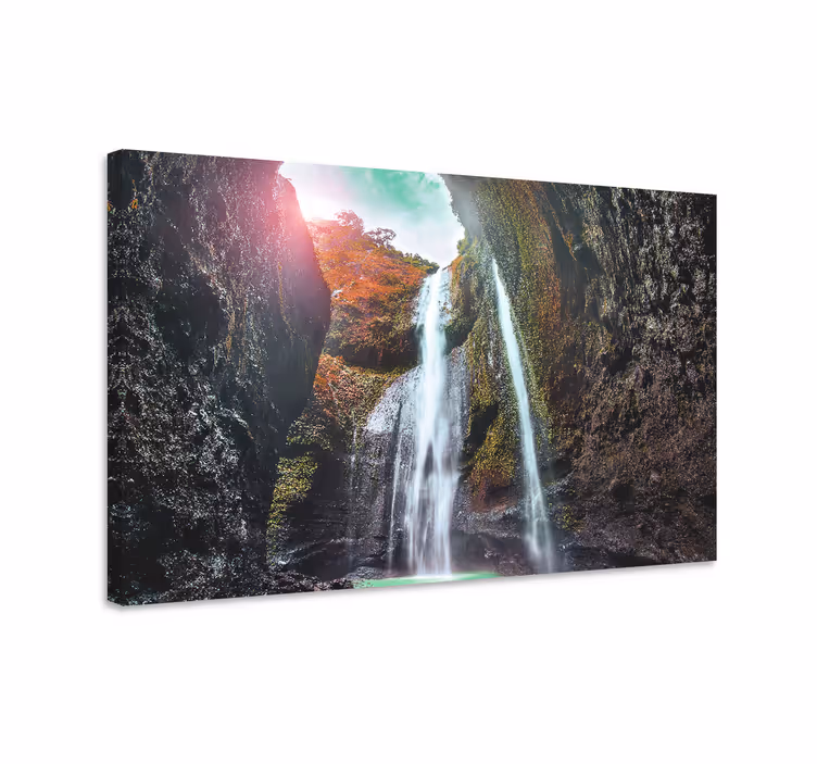 Tablou peisaje peisajul mare cascade - TenStickers