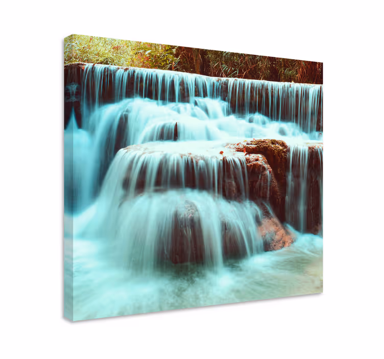 Tablou peisaje cascade curgătoare - TenStickers