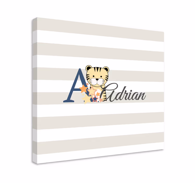 Tablou pisici adrian tiger personaj - TenStickers
