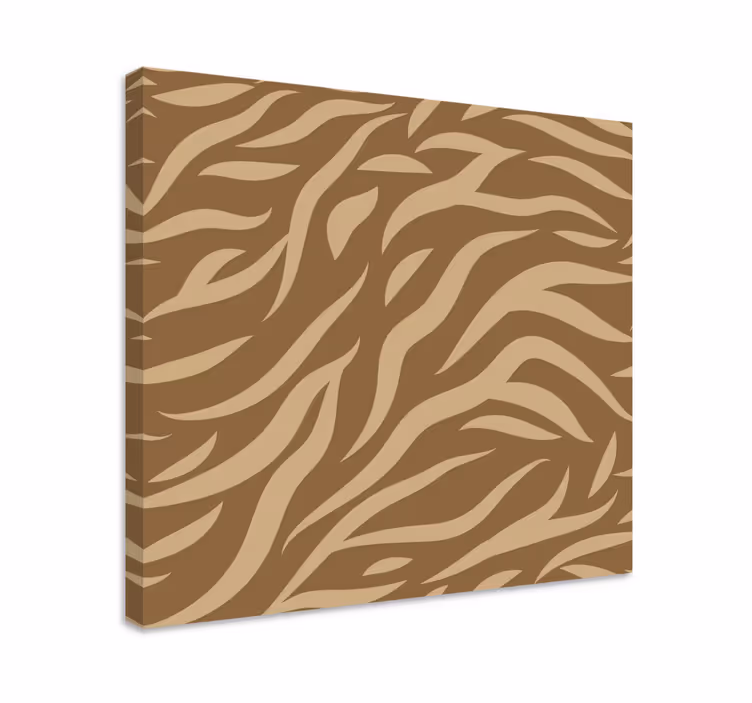 Tablou 3d cu modele de valuri stilizate - TenStickers