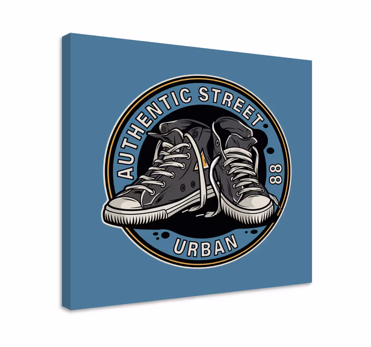 Tablou sport vibe de sneakers urban - TenStickers