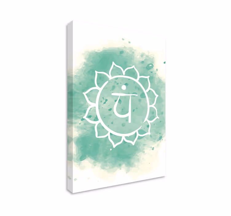 Tablou zen simbol de meditație - TenStickers