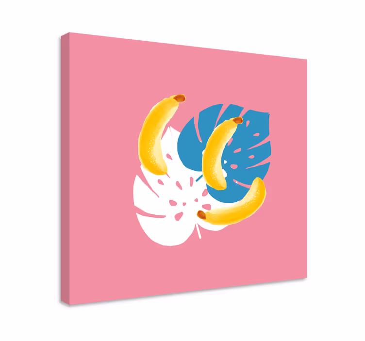 Tablou fructe expunere de banane tropicale - TenStickers