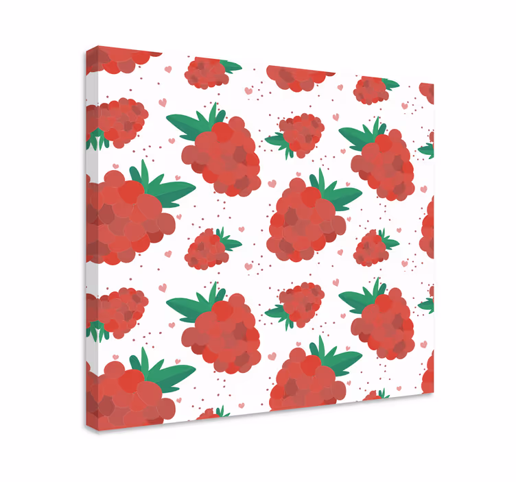 Fructe de padure acuarela cu pete de panza de fructe - TenStickers