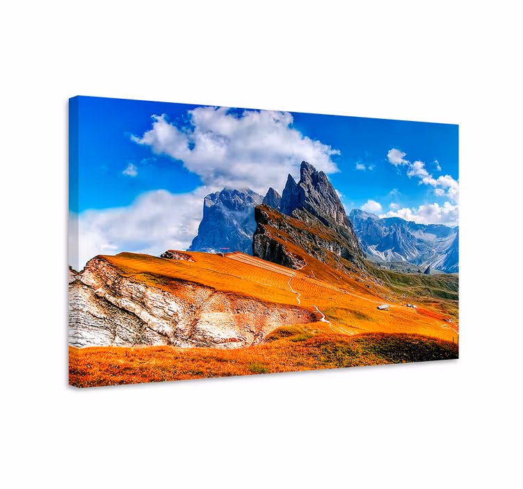 Tablou peisaje lanț muntos majestic - TenStickers