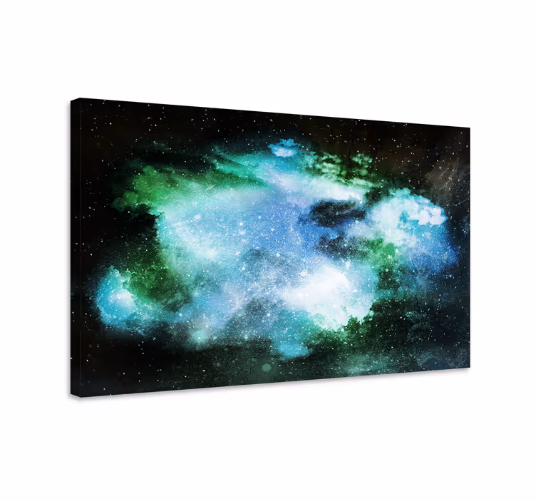 Tablou peisaje peisajul galaxiei celeste - TenStickers