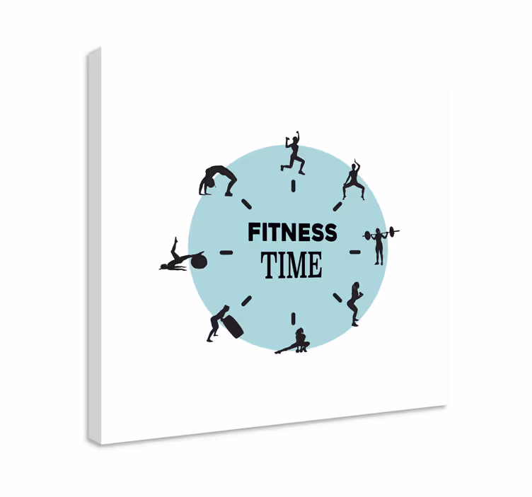 Tablou sport ceas de fitness - TenStickers