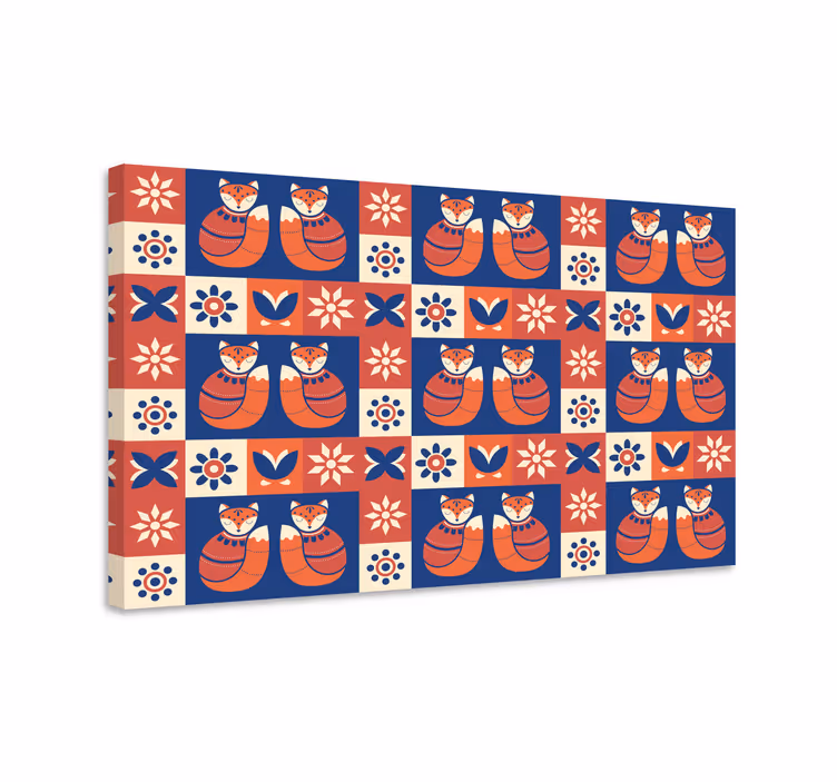 Tablou pisici model prietenos cu feline - TenStickers