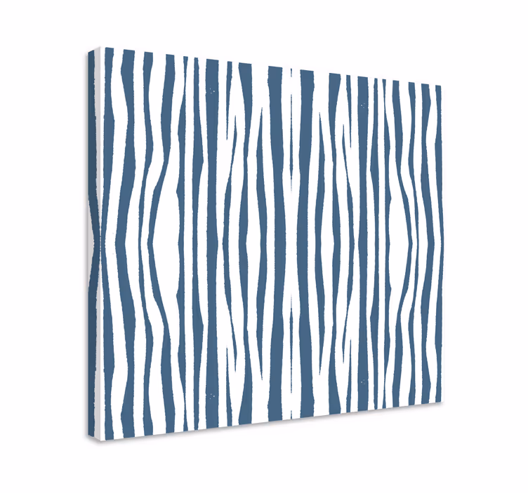 Tablou flori şi plante cu model de animale striped - TenStickers