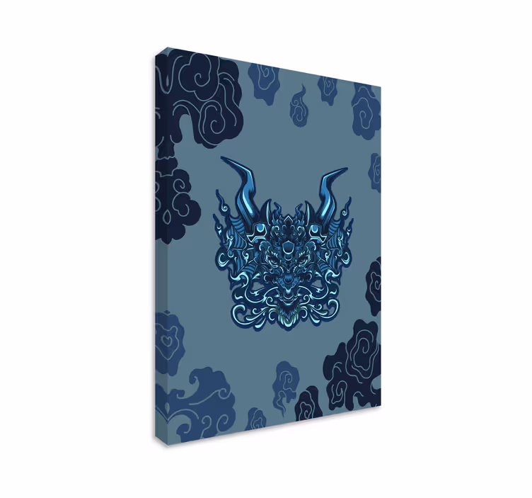 Tablou mandala inspirat de dragon - TenStickers