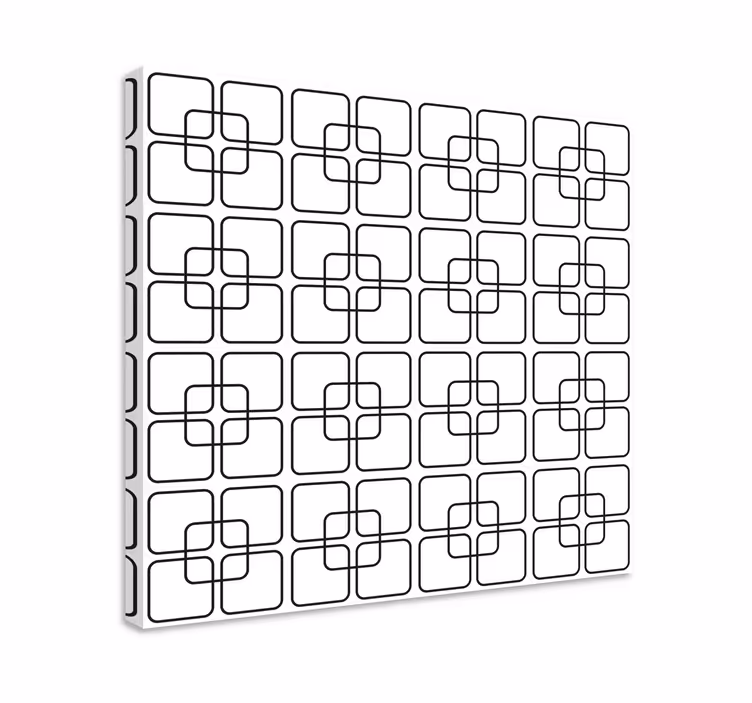 Imagini abstracte din panza de faianta gri pentru hol - TenStickers