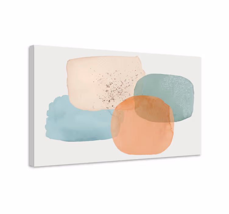 Panza minimalista culori pamant pentru sufragerie - TenStickers