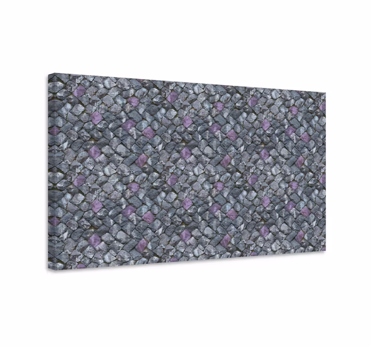Tablou ornamental cu model geometric din piatră - TenStickers