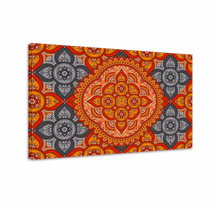Arta mandalei prin panza mandala henna - TenStickers