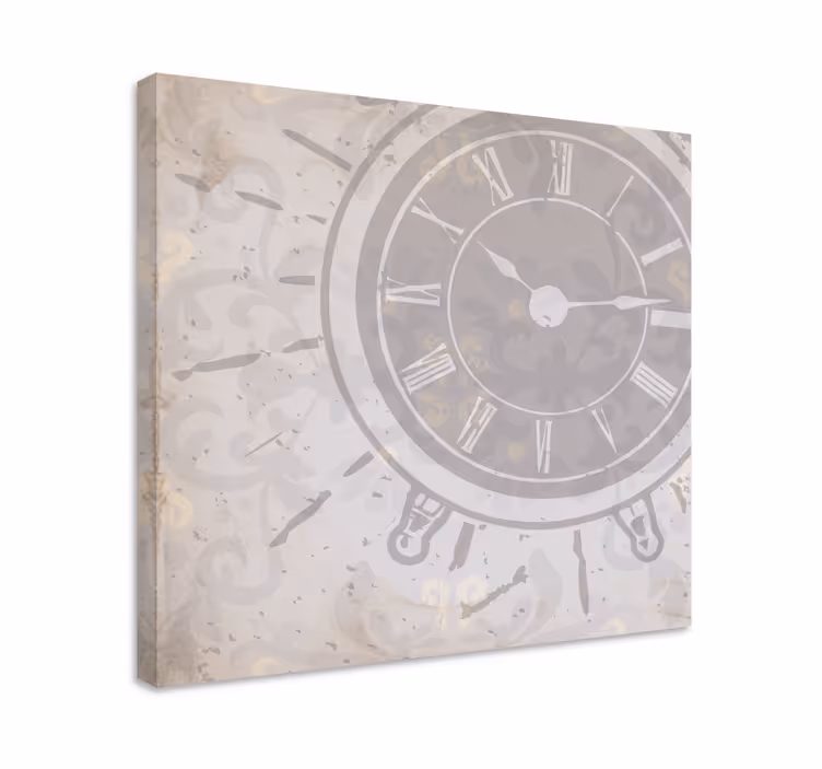 Tablou abstract design elegant de ceas - TenStickers