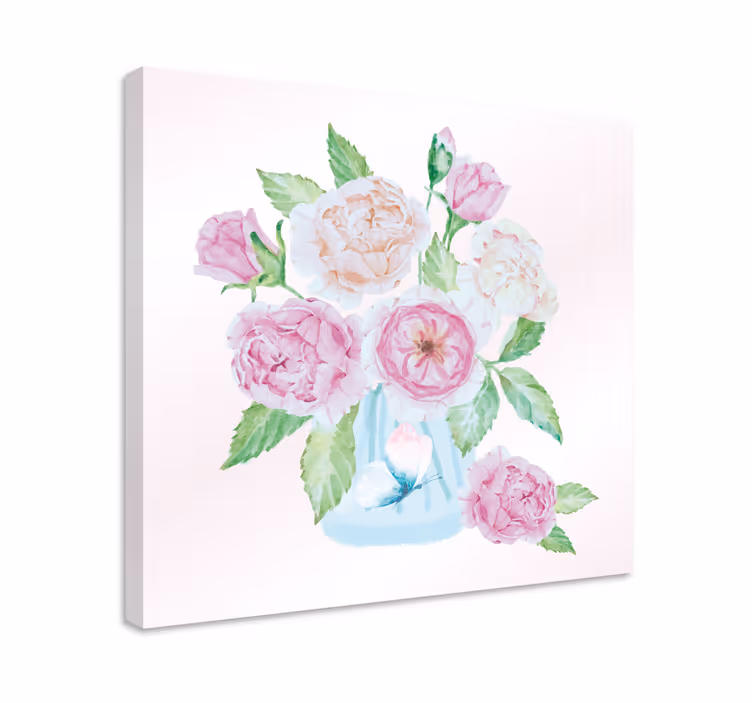 Tablou flori şi plante aranjament buchet floral - TenStickers