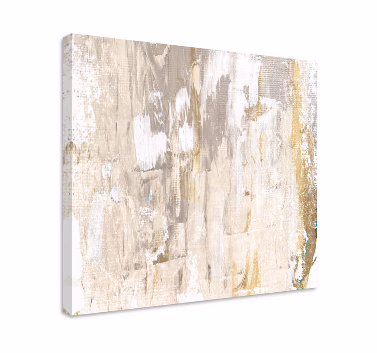 Tablou abstract pe pânză texturată modernă - TenStickers