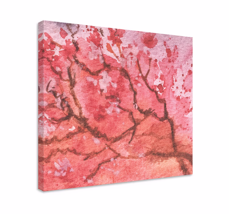 Tablou flori şi plante ramuri de sakura - TenStickers
