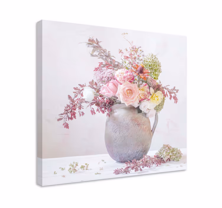 Tablou flori şi plante compoziție botanică elegantă - TenStickers
