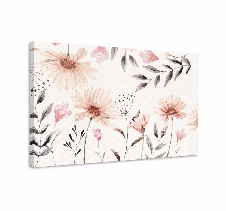 Tablou flori şi plante compoziție elegantă de flori - TenStickers