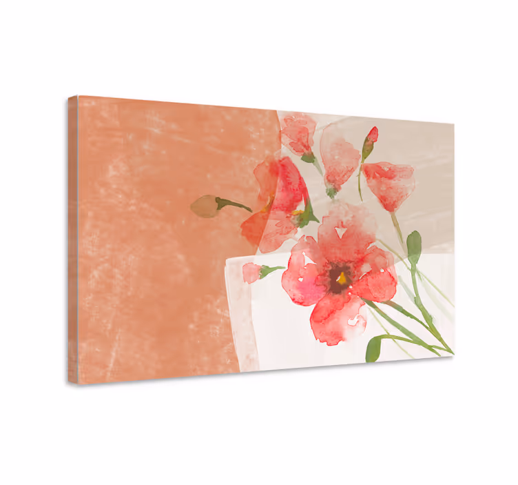 Tablou flori şi plante aranjament de flori delicate - TenStickers