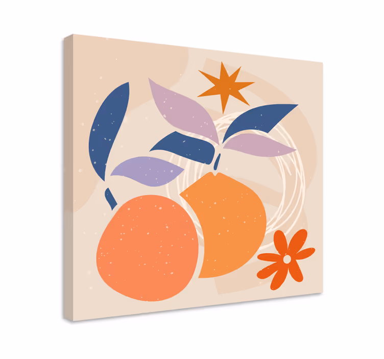 Tablou fructe compoziție de citrice - TenStickers