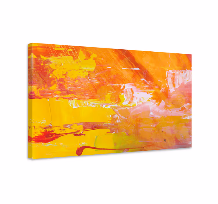 Tablou abstract flux de culori vibrante - TenStickers