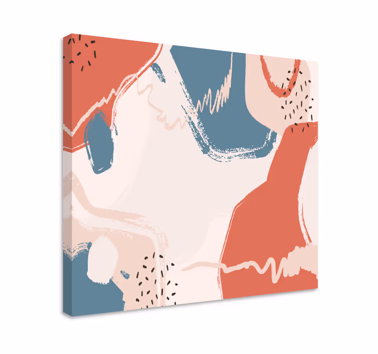 Tablou muzică forme abstracte de melodie - TenStickers