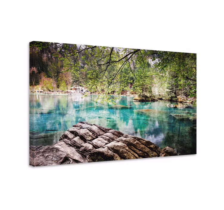 Tablou peisaje lacul serenității - TenStickers