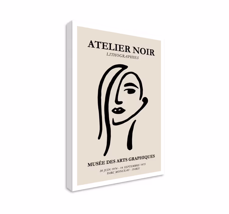 Tablou artă Atelier noir - TenStickers