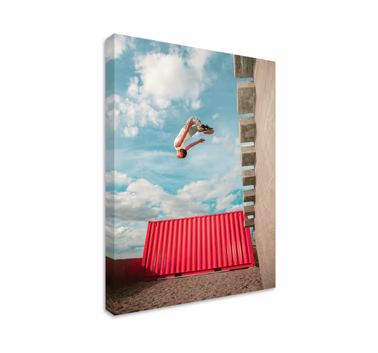 Tablou sport Parkour - TenStickers
