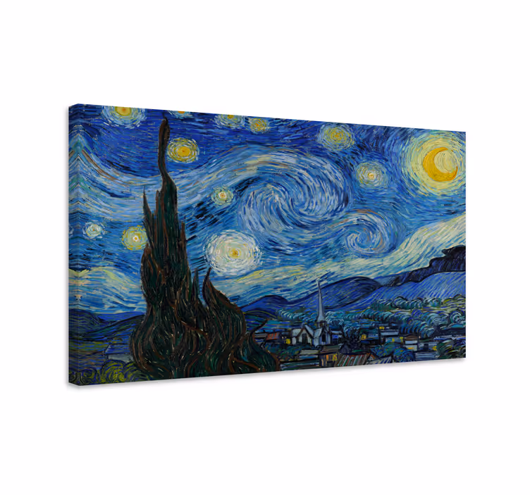 Tablou artă noaptea Stelelor lui Van Gogh - TenStickers