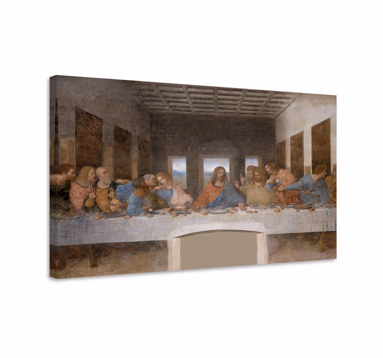 Tablou artă ultima cină este o pictură a lui Leonardo da Vinci, p - TenStickers