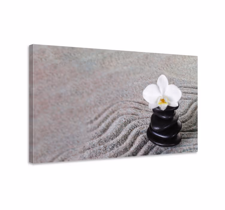 Tablou living pietre zen - TenStickers