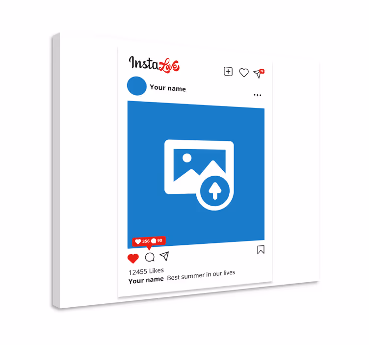 Tablou personalizat instalove - TenStickers