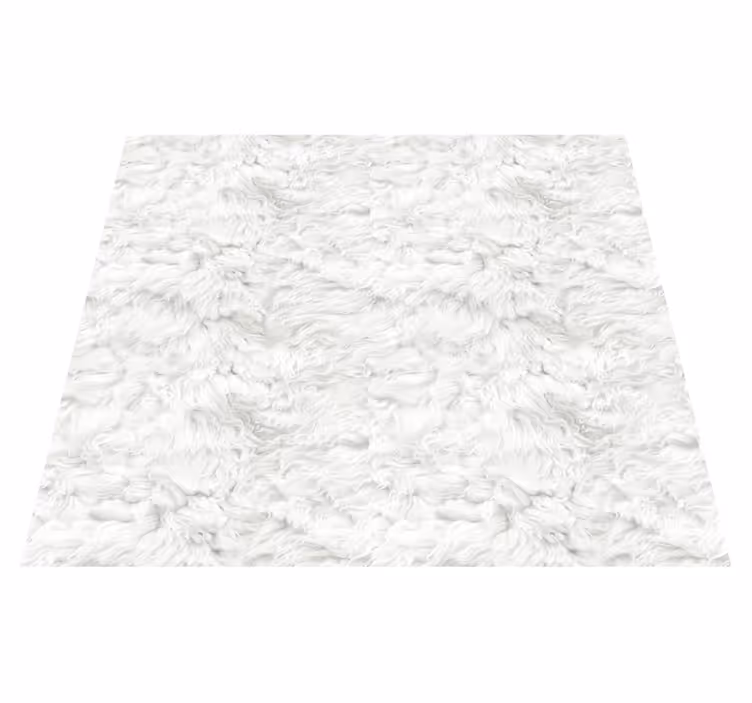 Covor de vinil alb textura moale - TenStickers