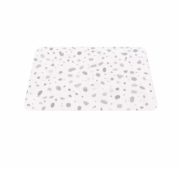 Covor de vinil marmura efect de terrazzo gri - TenStickers