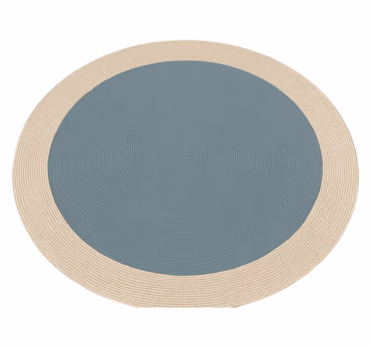 Covor de vinil pentru exterior design rotund în două tonuri - TenStickers