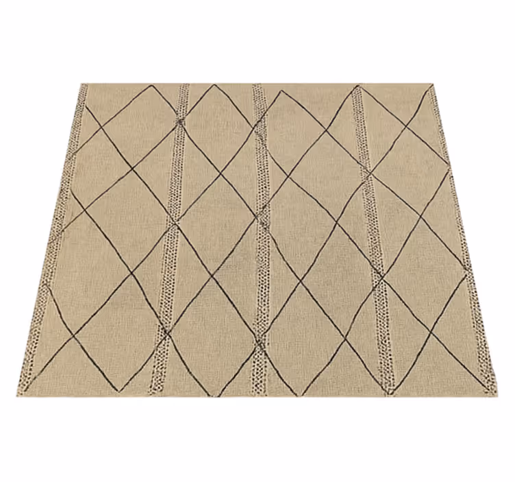 Covor de vinil pentru exterior design de diamant marocan - TenStickers
