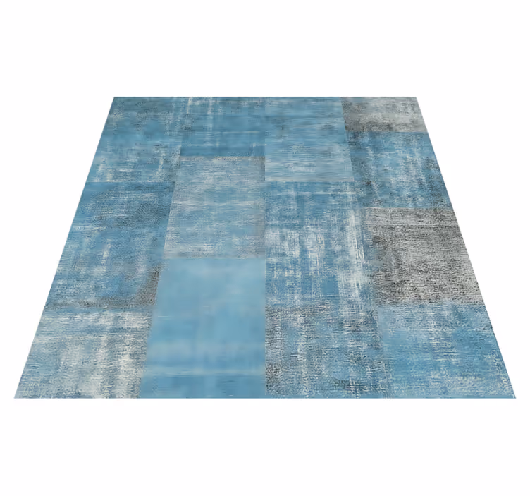 Covor de vinil pentru sala de mese covor patchwork vintage - TenStickers