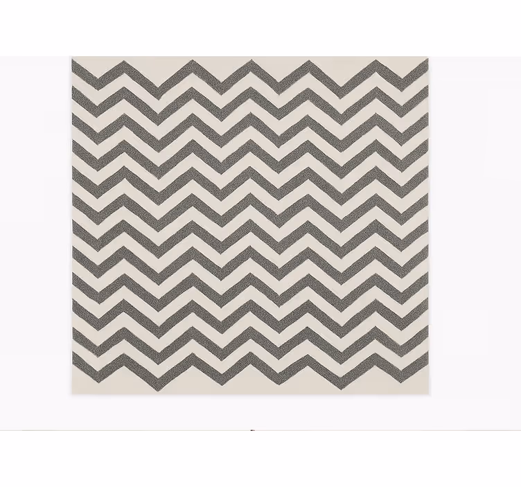 Covor de vinil pentru sala de mese model zig-zag cu chevron - TenStickers