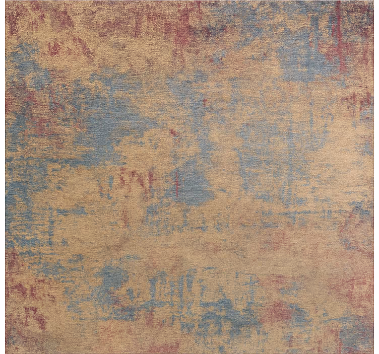 Covor de vinil pentru sala de mese model oriental deteriorat - TenStickers