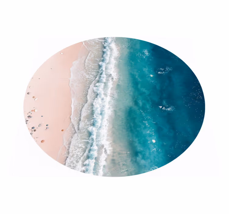 Covor de vinil hol ciclul plajei - TenStickers