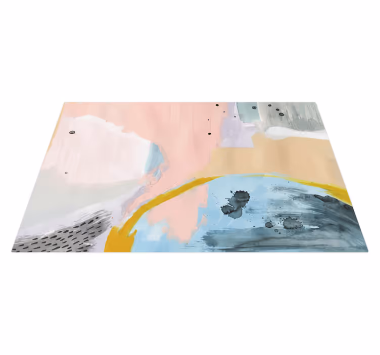 Covor de vinil hol artă colorată - TenStickers